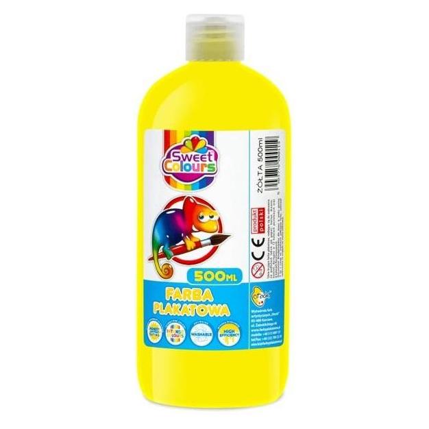 Sweet Colours Gelbe Posterfarbe 500 ml (500 ml) (47590970)