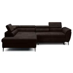 Ecksofa Tempo New Stoff Chocolate