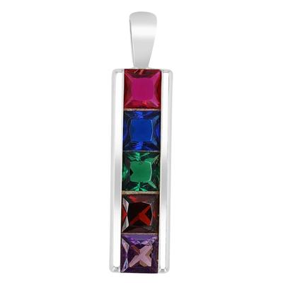 Kettenanhänger ADELIA´S "trendiger Schmuck Anhänger aus 925 Sterling Silber", gold, Schmuckanhänger, Damen, Silber 925 (Sterlingsilber), Kettenanhänger