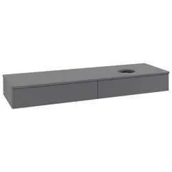 Villeroy & Boch Antao Waschtischunterschrank 1600x190x500mm K16110GK mit Struktur FK/AP: GK/0