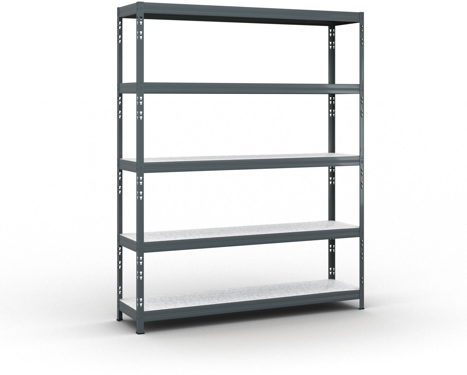 B2B Partner Fachbodenregal 1966x1600x400 mm, Traglast 350 kg