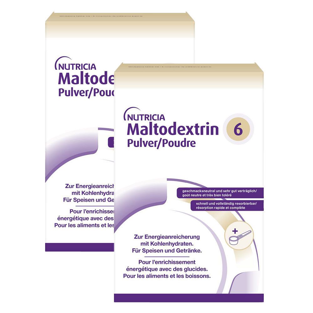 Maltodextrin 6 Pulver x2 2x750 g
