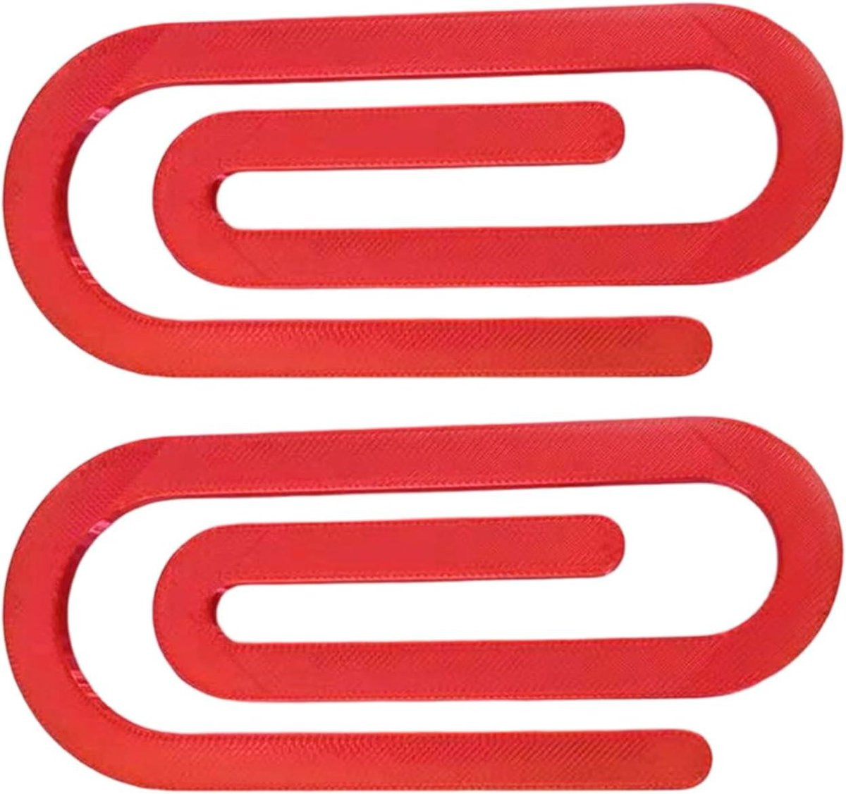 Doekklemmen Schilderen Canvas Clips Rood - 113 cm