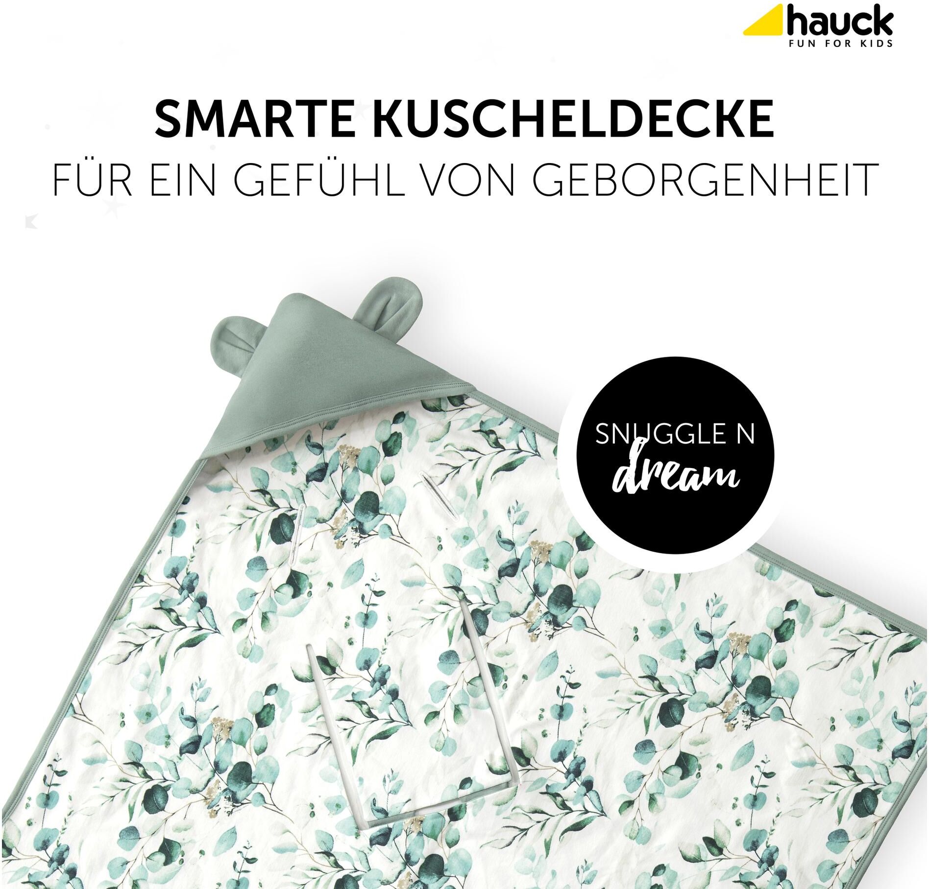 Babydecke HAUCK, Baby, grün (mint), Baumwolle, Wohndecken Babydecke mint Einheitsgröße