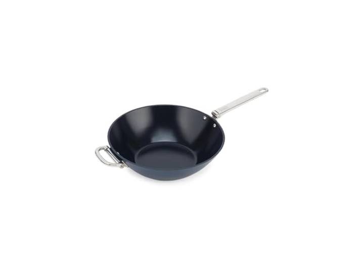 Joseph Joseph Space Wok 32cm\, Poignée Pliable\, Gain de Place\, Induction & Four\, Revêtement Céramique Professionnel