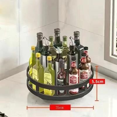 Uplifted Finds Nexus Orbit   360 Multi Purpose Rotating Storage Carousel   Non Slip Kitchen & Vanity Sanctuary Organizer single Layer