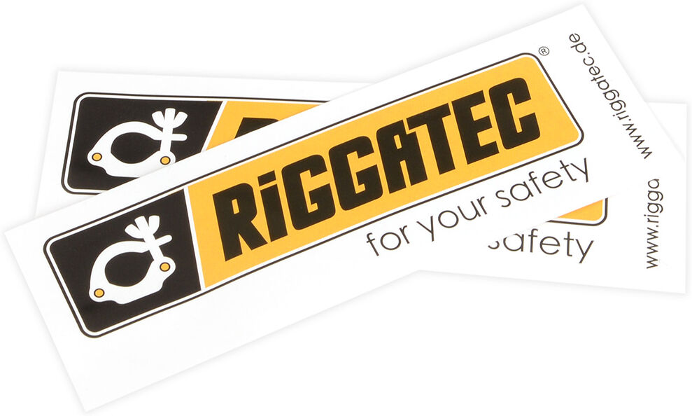 LTT Riggatec Aufkleber Weiß