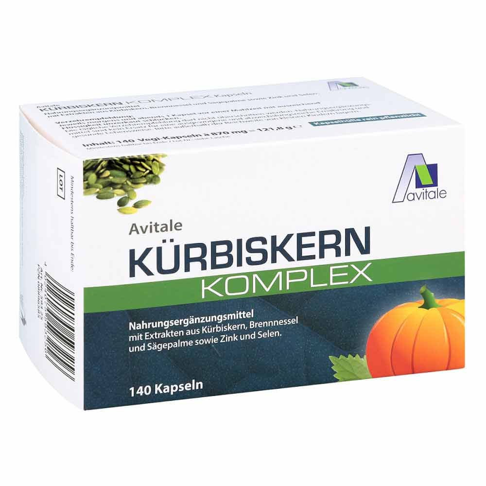 Avitale GmbH Kürbiskern Komplex Kapseln 08896585