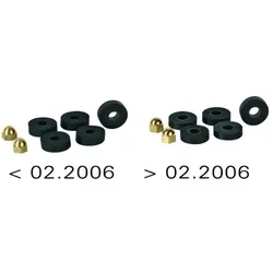 Grohe Dichtung und Hutmutter 45054 45054000 für Oberteil 3/8"