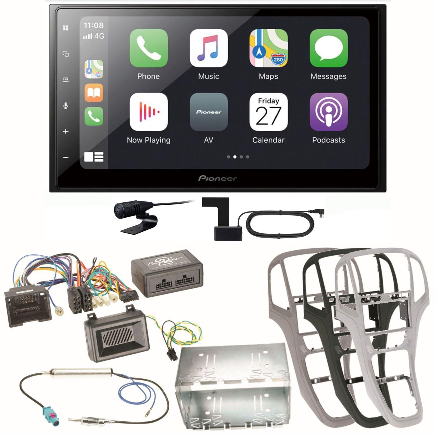 Pioneer SPH-DA250DAB USB Digitalradio MP3 Bluetooth Einbauset für Opel Astra J