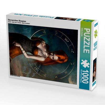 CALVENDO Puzzle Sternzeichen Skorpion | 1000 Teile Lege-Größe 64x48cm Foto-Puzzle für glückliche Stunden