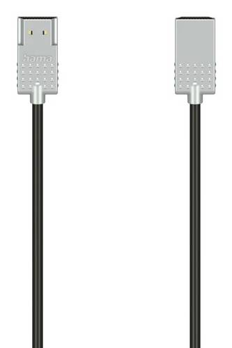 Hama 00205075 High Speed HDMI-Kabel "Ultra-Slim", 4K, Stecker - Stecker, Ethernet, 2,0m