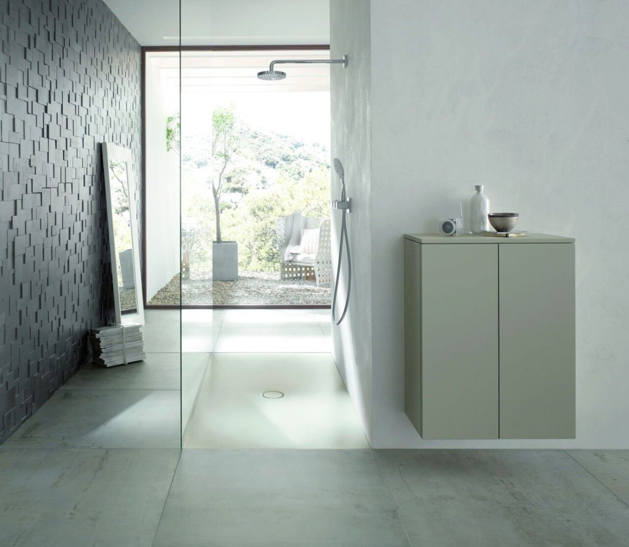 Bette Duschfläche Floor 8631, 110x90 cm Raven 400, 8631-400 8631-400
