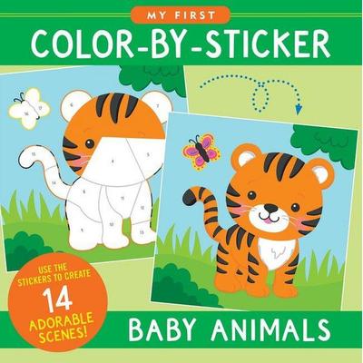 My First Color-By-Sticker Book - Baby Animals (14 Scenes), Taschenbuch von , Peter Pauper Press, 978-1-4413-4838-8