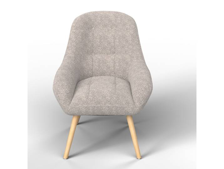 Sessel Maximilian Beige Webstoff