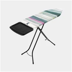Brabantia Ironing Board Solid Steam Unit, Bügelbrett, Mehrfarbig, Schwarz