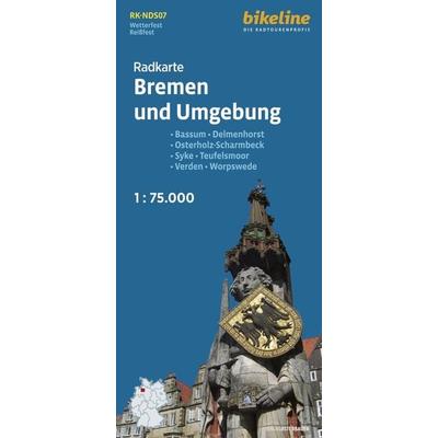 Radkarte Bremen und Umgebung (RK-NDS07), Sonstige von , Esterbauer, 978-3-7111-0135-8