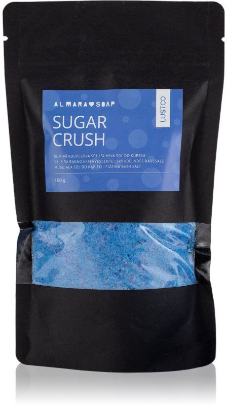Almara Soap Bath Salt Sugar Crush colour bath salt with floral fragrance 180 g
