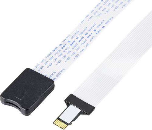 TRU COMPONENTS Kabelsatz Raspberry Pi, Banana Pi, Asus, Rock Pi [1x MicroSD-Stecker - 1x MicroSD-Karten-Slot] 0.5m