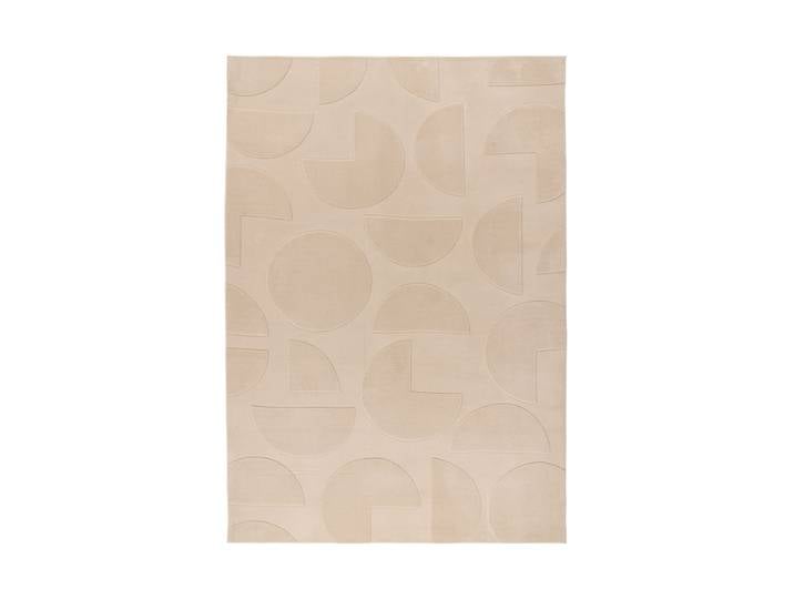 Design Teppich „Focus“ - Beige 120 x 170 cm LALEE