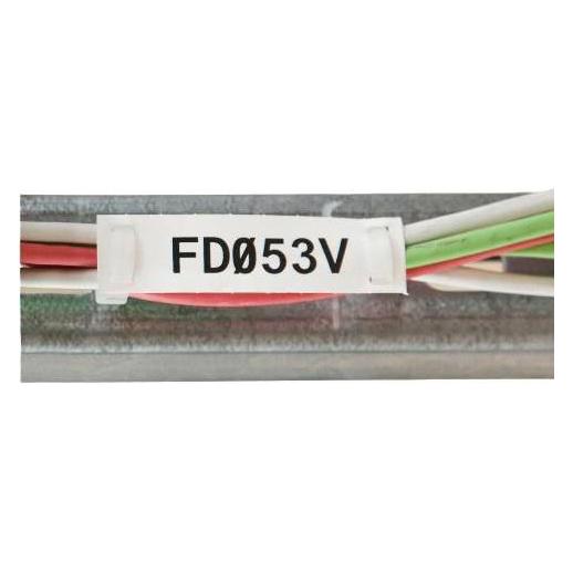 Brady B33-7597W-2050, Polyethylen Anhänger, Weiss, matt, 50.80 x 12.70 mm, speziell beschichtet für (B33-7597W-2050)