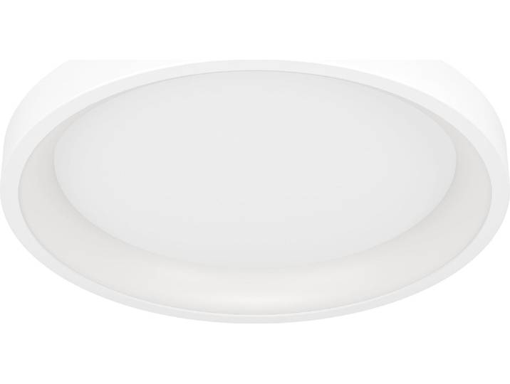 EGLO connect.z : Plafonnier LED intelligent pour la maison\, modèle Loretello-Z. Plafonnier dimmable\, compatible ZigBee et Matter\, contrôle via application etvocale (Alexa)\, lumière RGB\, couleur blanche\, diamètre 35 cm