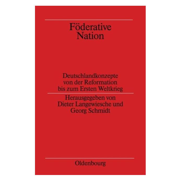 De Gruyter Föderative Nation (Deutsch, Hardcover) (67828187)