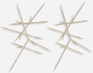 "Uttermost Fireworks Silver Wall Decor (Set of 2) - 30.25"" x 30.25"""
