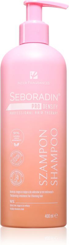 Seboradin PRO DENSITY Thickening Shampoo shampoing densifiant pour cheveux en perte de densité 400 ml