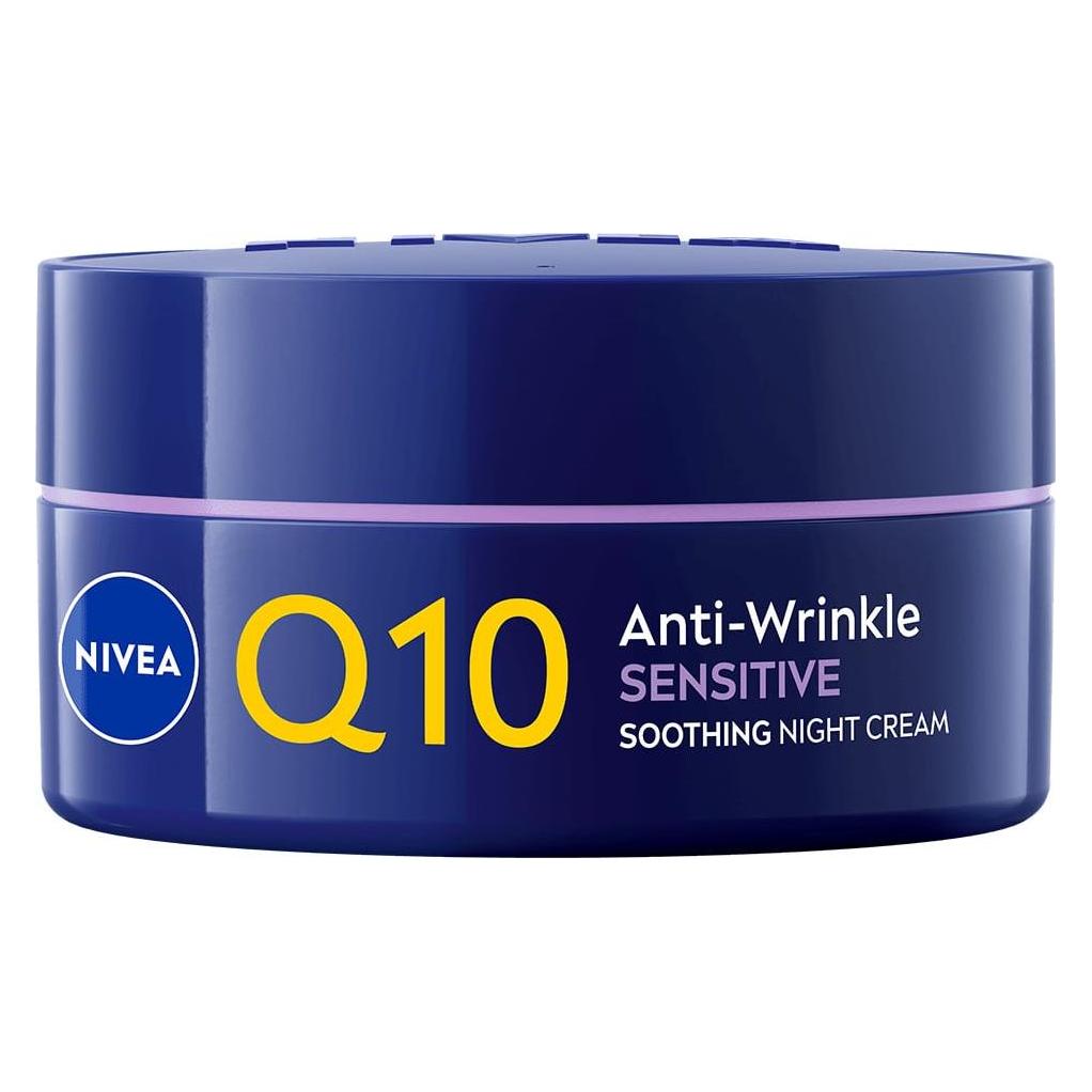 Nivea - Q10 Anti-Falten Beruhigung Nachtpflege - 50 ml (50 ml, Nachtcreme) (82624)