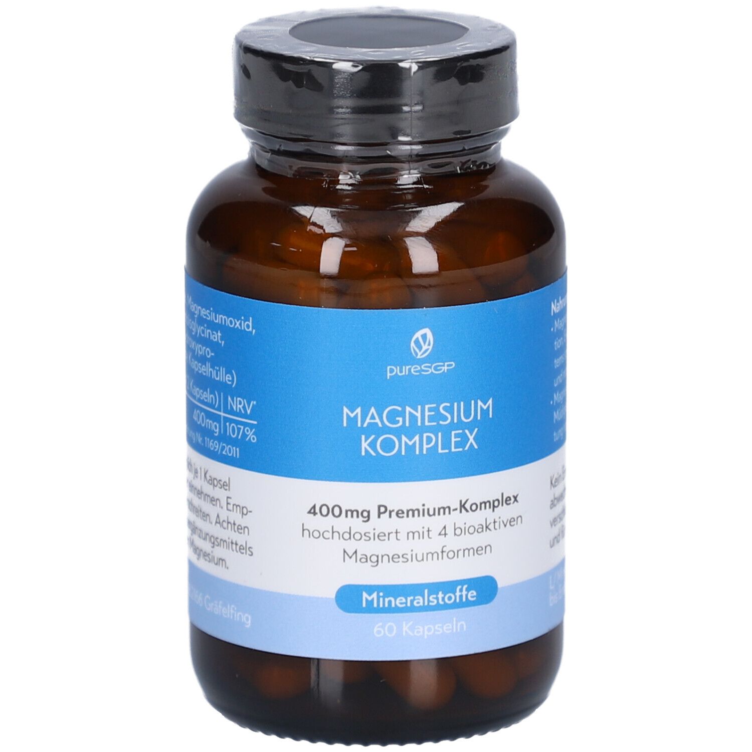 Puresgp Magnesium Komplex Kapseln 60 St