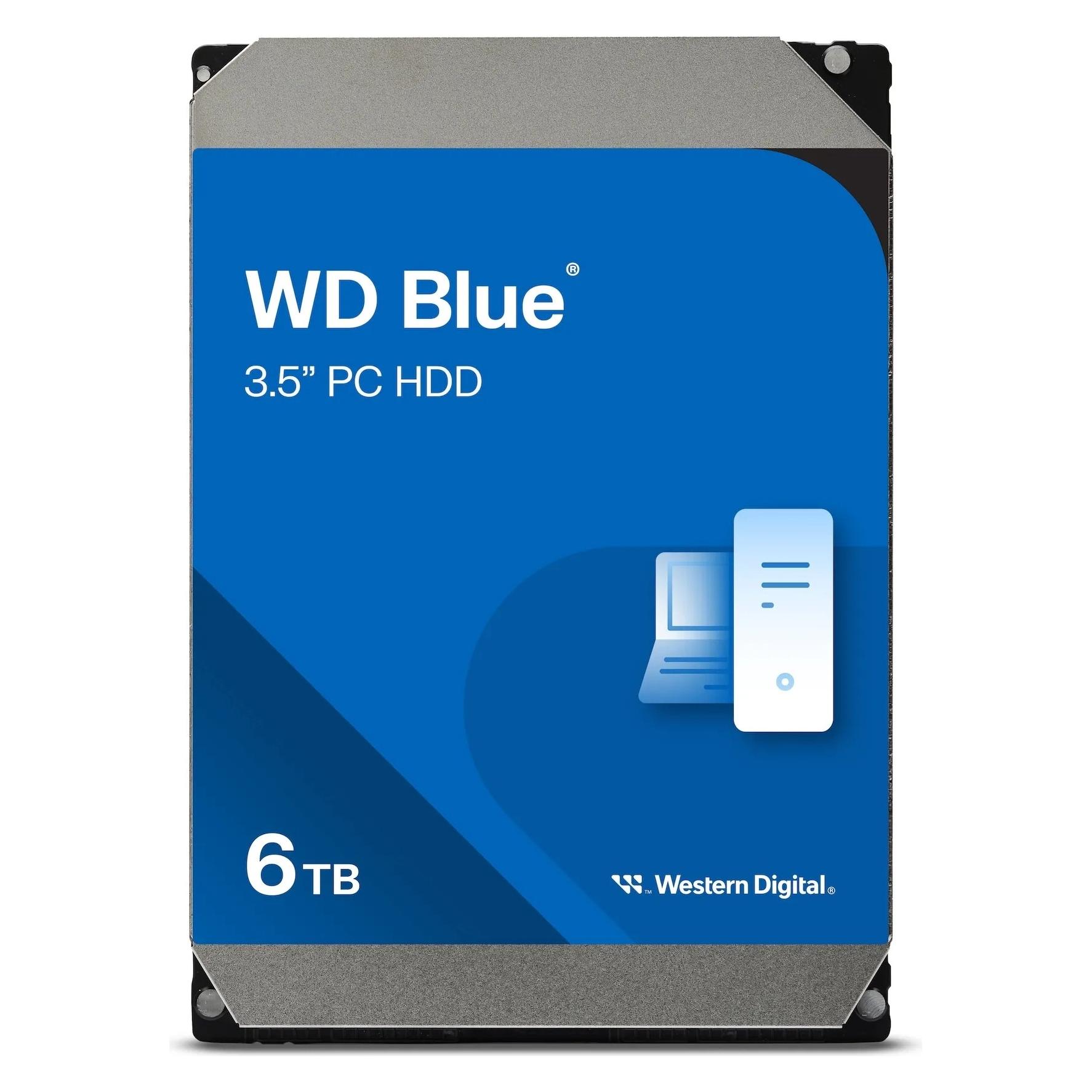 WD Blue (6 TB, 3.5") (WD60EZAX)