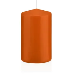 Wiedemann Kerzen Stumpenkerzen Aprikose 80 x Ø 60 mm, 16 Stück, rußarm, tropffrei