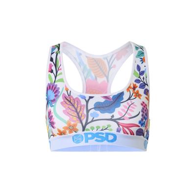 Sport-BH PSD "PSD MYSTICAL SB", Damen, Gr. L, Cup 0, bunt (multi color), 88% Polyester, 12% Elasthan, BHs Sport-BH