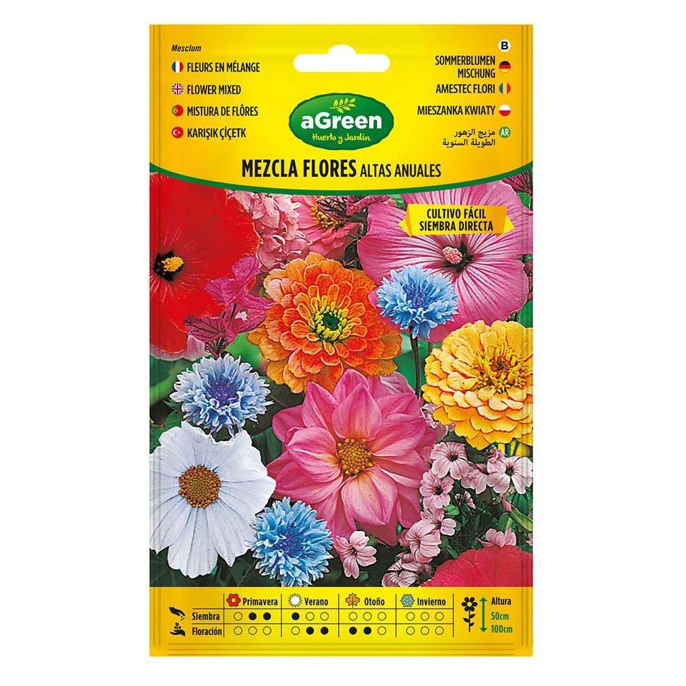 Agreen Über Samen gemischt hohe einjährige Blumen 300592bolsh (Blumensamen) (49424327)