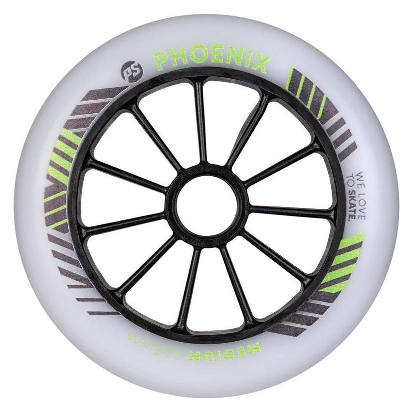 Phoenix Powerslide Wheels (125 mm, 84a) (37159347)