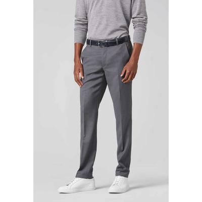 Anzughose MEYER "Bonn", Herren, Gr. 25, Normalgrößen, grau, 100% Wolle, unifarben, slim fit lang, Hosen Anzughose, mit Französischen Seitentaschen