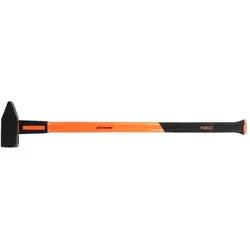 Neo, Hammer, Ingenieurhammer, 3 kg, Griff aus Fiberglas (4120 g)