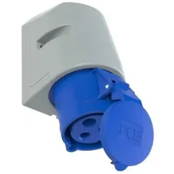 PCE 123-6tt CEE-Wandsteckdose 32A 3p 6h IP44 TT 1236tt