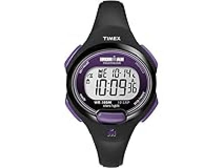 Timex Sport Ironman T5K523SU Montre numérique de Taille Moyenne avec Cadran LCD et Bracelet en résine Noire