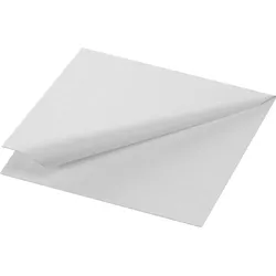 Duni Tissue-Serviette 24 x 24 cm Weiß 3-lagig, 250 Stk