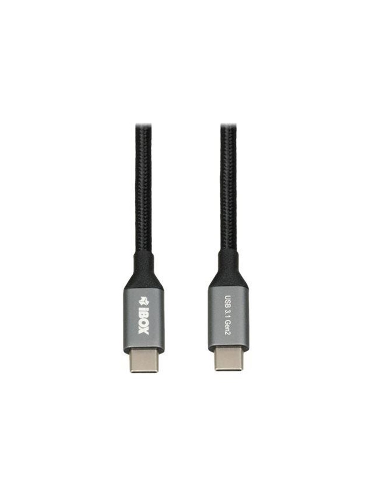 iBOX - USB-C cable - USB-C to USB-C - 1 m