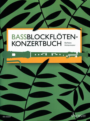 Schott Bassblockflöten-Konzertbuch