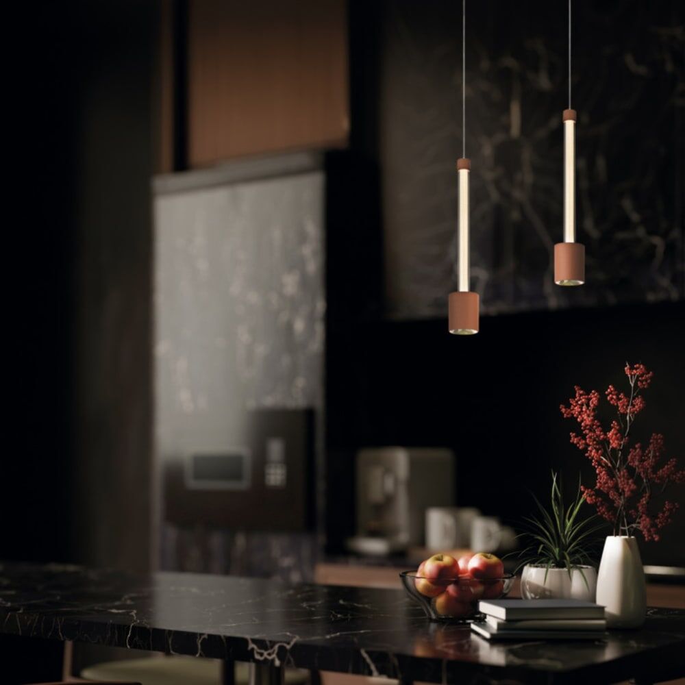 Mantra Suspension en métal marron Marron 5x191x5cm