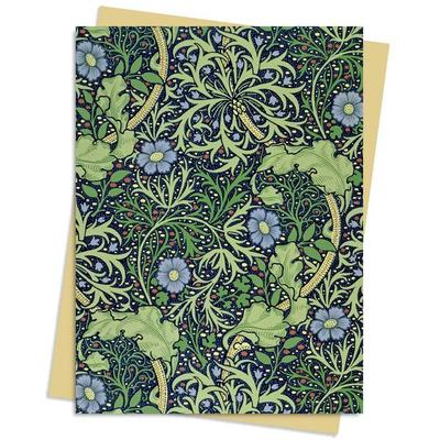 William Morris: Seaweed Wallpaper Greeting Card Pack
