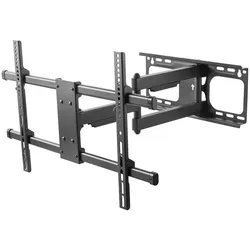 Cabletech UCH0205 (Wand, 60 kg, 37" - 70"), TV Wandhalterung, Schwarz