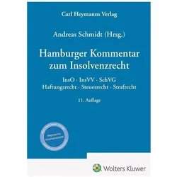 Hamburger Kommentar zum Insolvenzrecht, Fachbücher von Andreas Schmidt, Dr. Andreas Schmidt