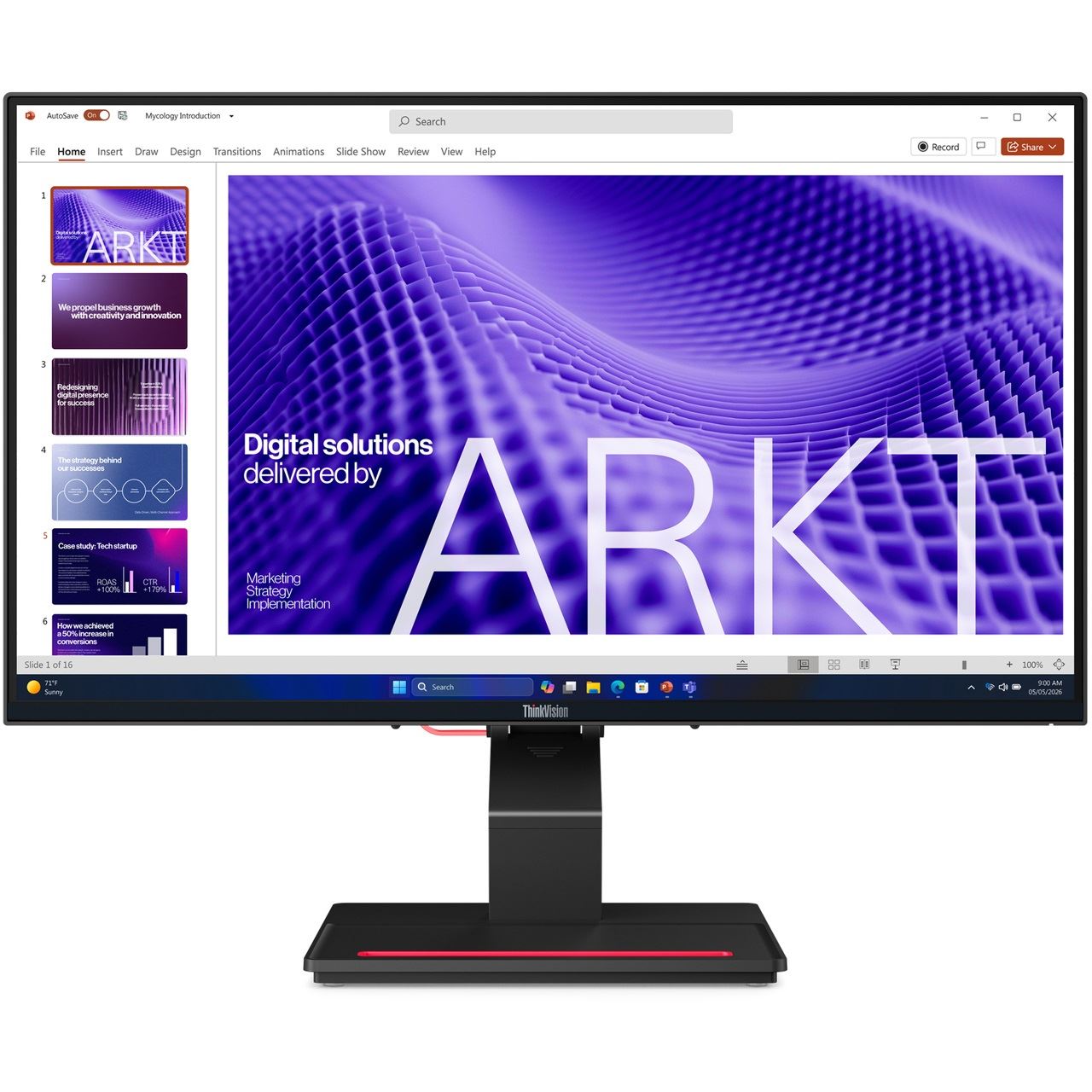 23,8" (60,47cm) Lenovo ThinkVision T24D-4t schwarz 1920x1080 1xDisplayPort 1.4 / 1xHDMI 2.1 / 1x USB-C mit Displayport