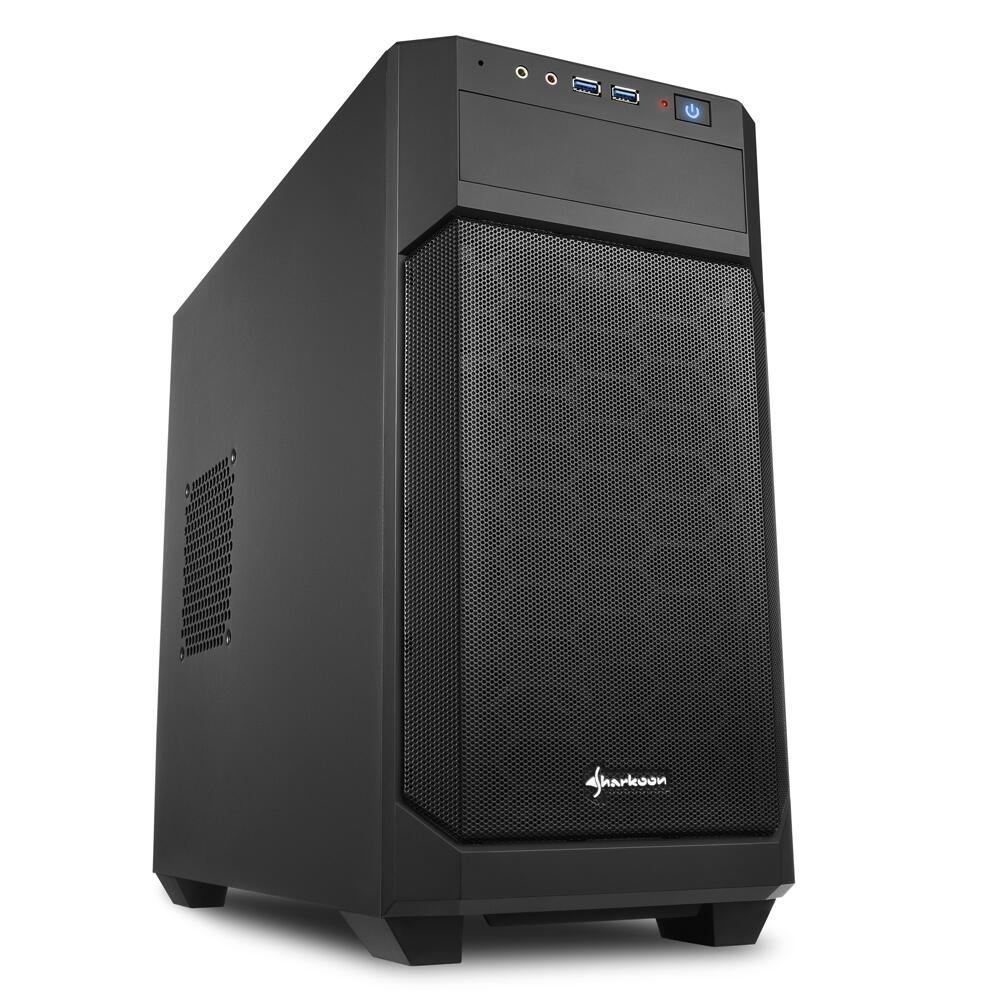 Sharkoon PC Gehäuse V1000 Micro-ATX schwarz 4044951013951