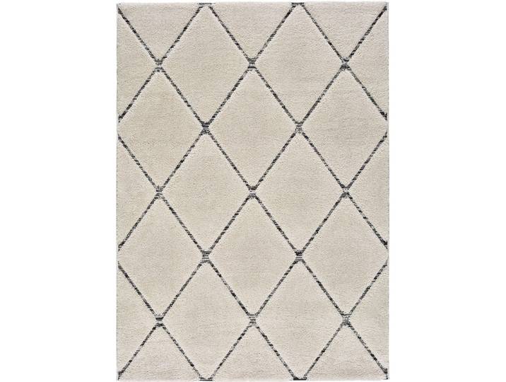 Tapis double hauteur noir et blanc 120x170 cm